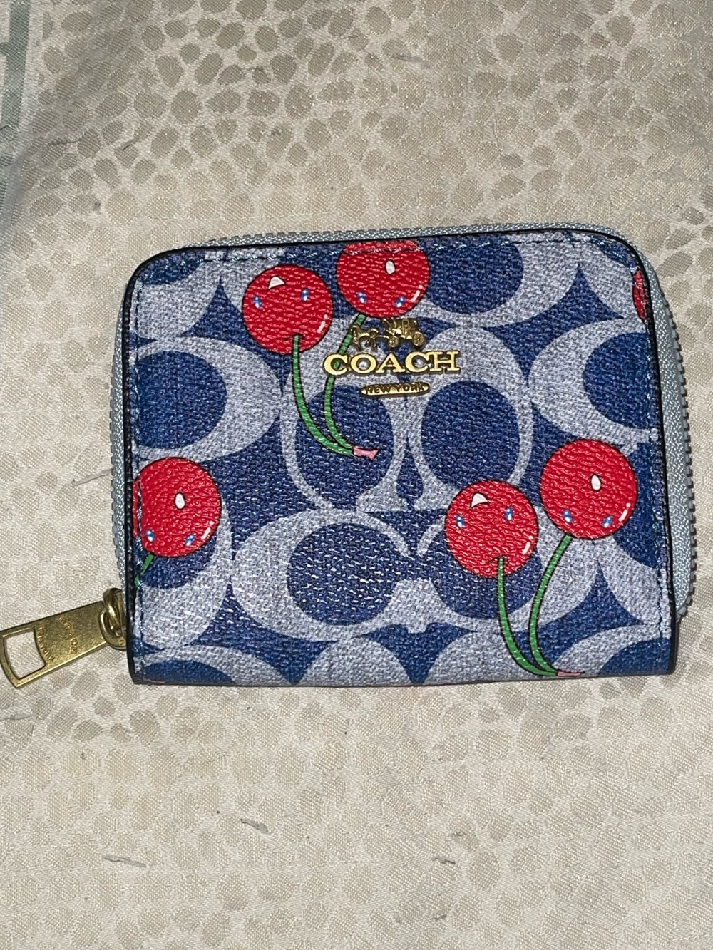 Coach Cherry Wallet
